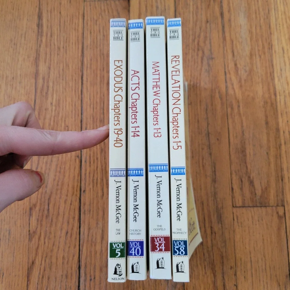 Thru The Bible Commentary Series‎ Matthew Revelation J Vernon McGee Book Lot